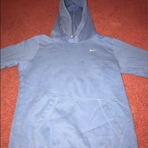 Light blue nike hoodie